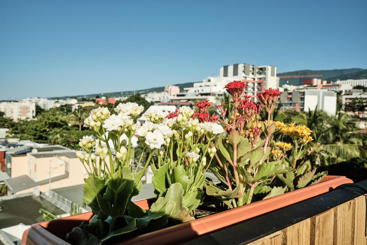 Apartamento Appart'Eden : Vue Panoramique Sur Saint-Denis Sainte-Clotilde Exterior foto