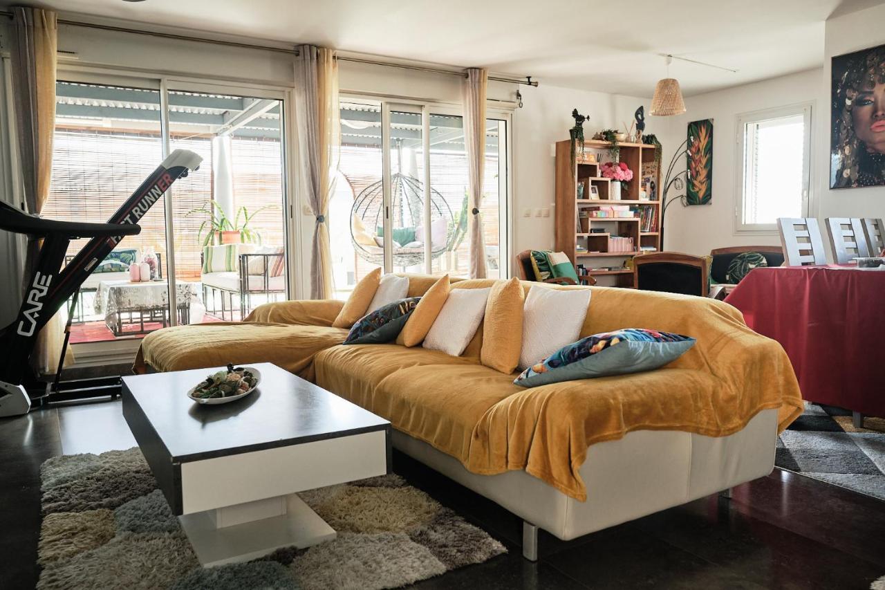 Apartamento Appart'Eden : Vue Panoramique Sur Saint-Denis Sainte-Clotilde Exterior foto