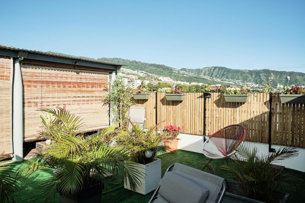 Apartamento Appart'Eden : Vue Panoramique Sur Saint-Denis Sainte-Clotilde Exterior foto