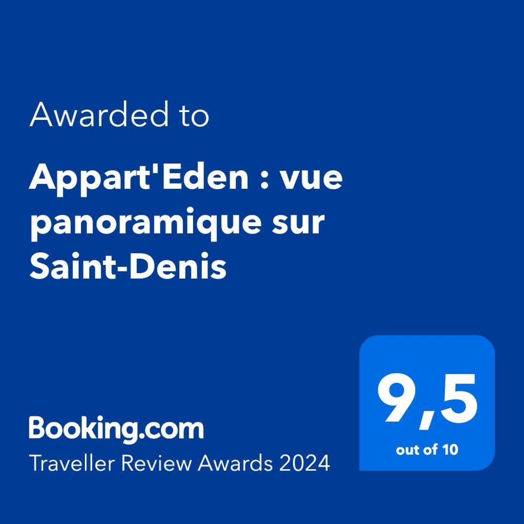 Apartamento Appart'Eden : Vue Panoramique Sur Saint-Denis Sainte-Clotilde Exterior foto